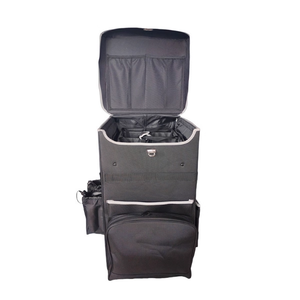 स्टॉक में छोटे मुक भारी शुल्क जनक्षेत्रीय ट्रॉली सफाई बैग होटल सफाई गाड़ी उपकरण वाहक हाउसकीपिंग क्लीनिंग ट्रॉली बैग - Product Image 2