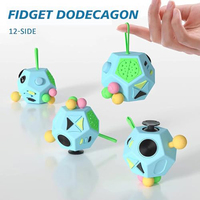 Jouets anti-stress Huyo Outdoor EDC Fidgeting Magic Cube pour adultes et personnes autistes, en plastique