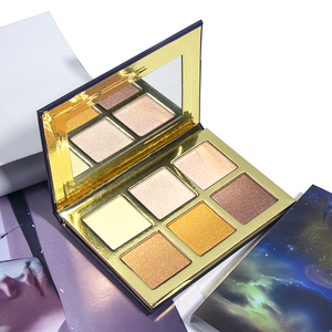 <span class=keywords><strong>Iluminador</strong></span> de Diamante de Lujo, Polvo Compacto para Sombrear, Alta Pigmentación, Larga Duración, Marca Privada, Paleta de 6 Colores para Rostro y Cuerpo - Product Image 3