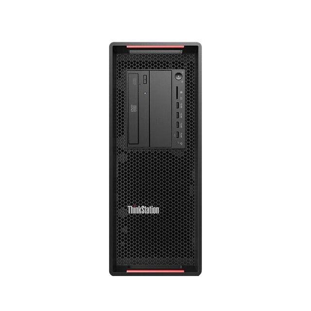 For Lenovo P720 Workstation Tower 4210R*2 16G*2 256G SSD+1T 690W Keyboard and Mouse for Modeling 64GB Memory in Stock