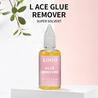 Colle pour perruques avec logo personnalisé, colle pour lace waterproof à tenue forte, étiquette privée gratuite, mousse teintée en spray pour lace