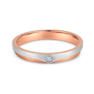 Anillo de compromiso clásico de Plata de Ley 925 al por mayor, joyería de boda de moda para mujer, oro blanco, Material principal de compromiso C.Z. - Product Image 1