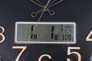 <span class=keywords><strong>Reloj</strong></span> luminoso Hora Fecha Día de la semana Calendario <span class=keywords><strong>lunar</strong></span> <span class=keywords><strong>Reloj</strong></span> de pared multifuncional - Product Image 3