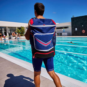 Muestra gratis Venta de bolsa de transición de Triatlón de moda de gran capacidad compartimento seco forro de PVC estilo de moda mochila de natación - Product Image 1
