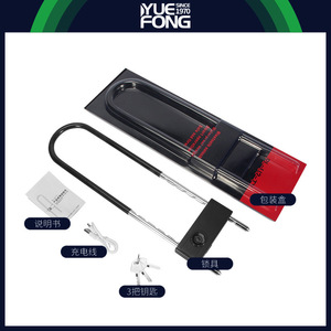 กุญแจล็อคอัจฉริยะ Yuefeng แบบผสมผสาน ขนาด 10.5 มม. ผลิตจากโลหะผสมสังกะสี พร้อมแป้นกดรหัสผ่าน สำหรับประตูกระจก เพื่อความปลอดภัย - Product Image 5