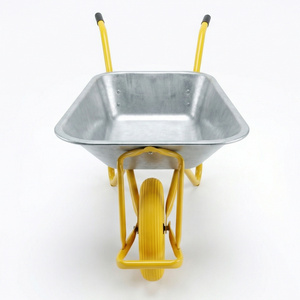 <span class=keywords><strong>Brouette</strong></span> robuste en métal WB6404H avec plateau, capacité 150 kg, roue en mousse PU durable, pour la construction et le jardinage en Afrique - Product Image 4