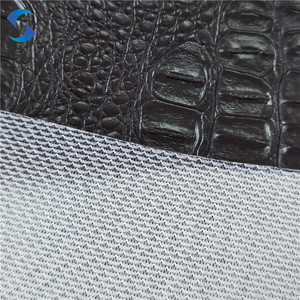 Tissu extensible en cuir artificiel gaufré <span class=keywords><strong>crocodile</strong></span> Tissus textiles en cuir PVC pour canapé et sac Imitation peau de <span class=keywords><strong>crocodile</strong></span> - Product Image 5