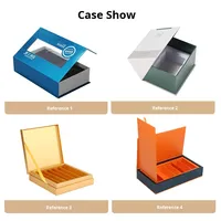 Coffret cadeau vide personnalisé en forme de livre pour produits d'aromathérapie, de parfum et de soins de la peau, boîte en papier blanche à couvercle rabattable avec estampage à chaud