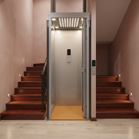 Ascenseur résidentiel pour passagers, mini-ascenseur pour villas, fabrication et fourniture en usine pour projets de maisons de luxe et distributeurs