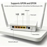 신수항 F663NV9 ONU/ONT 2GE+2FE 포트 Wi-Fi 5GHz 2.4G 2.4Gbps OMCI GPON IP 광섬유 장비 (FTTH/FTTF용)