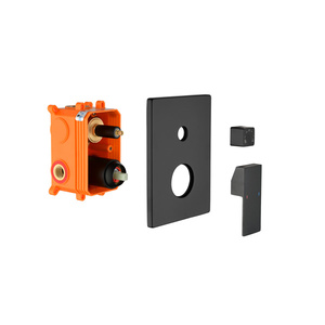 Juego de baño DB, sistema de ducha Premium con cabezal de ducha, barra deslizante de ducha de mano, rociadores corporales, Brazo de ducha, válvula de manguera, manijas de palanca embellecedoras - Product Image 2