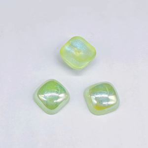 Nouveauté brillant 10-20mm multicolore arrondi carré résine Ranbow breloques pour bricolage pinces à cheveux coque de téléphone matériel - Product Image 5