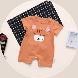Compre Ropa de Verano para Bebés Recién Nacidos, Mameluco de Algodón de Manga Corta, Directamente del Fabricante en China - Product Image 2