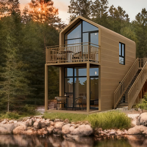 Vorgefertigtes Stahl-Mikro-Tiny-House Villa Modulares Falthaus für Heimbüro Hotel Badezimmer Campingplatz Resort - Product Image 2