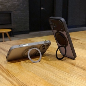 เคสโทรศัพท์แบบฝ้าพร้อมขาตั้งแม่เหล็กหมุนได้ ดีไซน์ใหม่ สำหรับ iPhone 17 Pro Max 17Air ป้องกันการตกกระแทก - Product Image 3