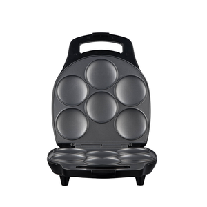 Máquina para <span class=keywords><strong>Hacer</strong></span> Arepas con Superficie Antiadherente, Fácil <span class=keywords><strong>de</strong></span> Limpiar, 6 Orificios, Mini Máquina para <span class=keywords><strong>Hacer</strong></span> Panqueques, Eficiente para el Desayuno - Product Image 3