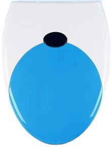 Bofan – Nouveau couvercle de siège de toilette moderne en plastique PP pour enfant, écologique, 2 couches, ensemble 3 pièces, fermeture douce, forme U/V, pour enfants - Product Image 4