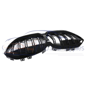 Calandre avant double lamelles en ABS noir brillant pour Série <span class=keywords><strong>1</strong></span> F40 2019+ (<span class=keywords><strong>1</strong></span> pièce/kit) - Product Image 3