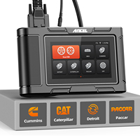 Escáner OBD2 de Alta Resistencia ANCEL HD3400, Regeneración DPF para Camiones Comerciales, Diagnóstico de Motor, ABS y Transmisión con Adaptadores de 6/9/16 Pines