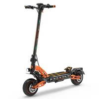 Scooter électrique tout-terrain pliable à double moteur 3300W, 52V 21Ah, 70 km/h, avec déverrouillage NFC et système TCS