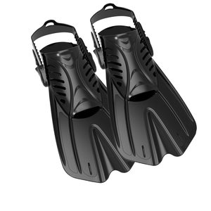 Equipo de esnórquel Logotipo personalizado Aletas de hoja larga ajustables Aletas DE BUCEO largas Aleta de natación corta - Product Image 1