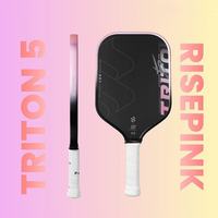 Vente flash - Raquette de pickleball SYPIK Triton5 Aeroflex 16 mm, surface texturée 4D, noyau en nid d'abeille Quantum PP, fibre de carbone Toray T700 V2