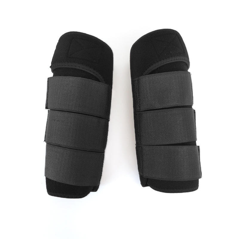 Pack de 2 patas delanteras negras en forma de S