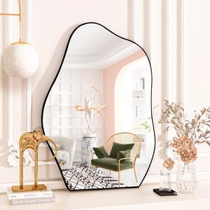 Frameless Vanity <strong>Mirrors</strong> Irregular <strong>Pond</strong> <strong>Mirror</strong> Wall Home Decor Asymmetrical <strong>Mirror</strong> - Product Image 3