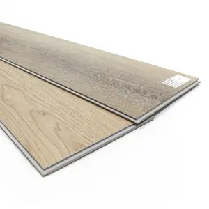 Carreaux de vinyle de luxe à faible coût en plastique PVC Planche SPC Revêtement de sol en vinyle en plastique résistant à l'usure Cliquez PVC SPC Plancher