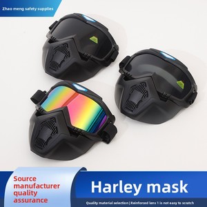 Lunettes et <span class=keywords><strong>masque</strong></span> coupe-vent Harley pour le ski, l'alpinisme, la moto tout-terrain et la soudure électrique - Product Image 5