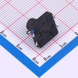 KH-12X12X10H-SMT-D Tactile Switch SMD,12x12mm Switch ( Switch Length: 12mm )( Switch Width: 12mm )( Switch Height: 10mm ) - Product Image 2