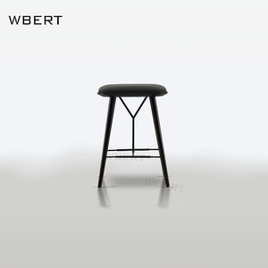 Wbert เก้าอี้ห้องนั่งเล่นทำจากเส้นใยละเอียดพิเศษสไตล์อิตาลีเก้าอี้สีเทาเฟอร์นิเจอร์ไม้ - Product Image 1