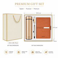 Cadeaux de bureau personnalisés pour les employés, articles promotionnels, ensembles exécutifs, carnets A5 avec stylo, coffret cadeau d'entreprise