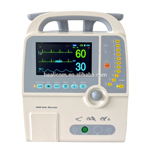 Défibrillateur-<span class=keywords><strong>AED</strong></span> vétérinaire électrique EURVET, portable, en plastique, avec support en ligne - Product Image 2
