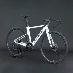 Bicicleta de Carretera Nueva 2025, Fabricada en China, 18 Velocidades, Llantas de 40 mm, Frenos de Disco 700C, R-014 - Product Image 1