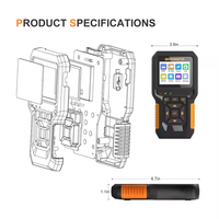 HUMZOR NC601 Herramienta de Diagnóstico OBD2 Profesional para Autos y Camiones de 12V y 24V con Lector de Códigos ELM327 y 1 Año de Garantía