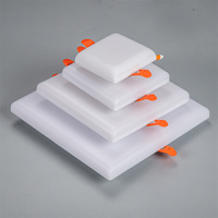 Vente en gros d'usine : Nouveaux panneaux LED encastrés ronds et carrés ultra-minces (3W, 6W, 9W, 12W, 15W, 18W, 24W) pour plafond, avec offre de gros sur les nouveaux produits