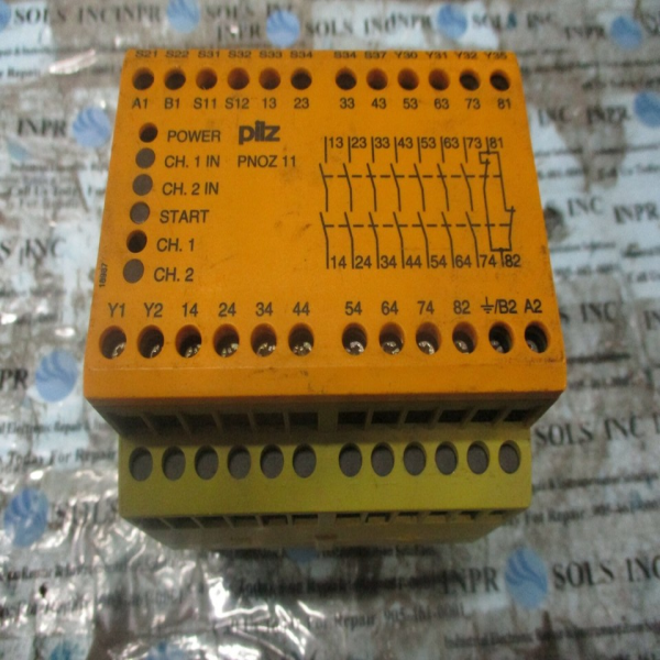 Plc Pnoz11 24vac/24vdc 7s10 Safety Relay Module 24vac 7va *tested* for Warranty Product