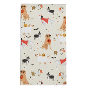 Serviettes <span class=keywords><strong>en</strong></span> <span class=keywords><strong>papier</strong></span> pour chiot d'Halloween blanches AY, chiens <span class=keywords><strong>en</strong></span> <span class=keywords><strong>costume</strong></span>, <span class=keywords><strong>serviette</strong></span> pour invités, friandises ou farces, décoration de fête, serviettes, chaque paquet de 30 - Product Image 5