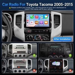 Système Stéréo Automobile en Gros <span class=keywords><strong>d</strong></span>'Usine, Lecteur Radio de Voiture Linux F133 9 Pouces avec Écran Tactile Capacitif pour Tacoma 2005-2015, Compatible Carplay - Product Image 2