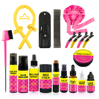 Perruque colle dissolvant/cheveux cire bâton dentelle fusion bande bords contrôle perruque accessoire essentiel Kit