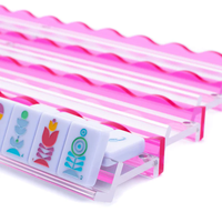 Jeu de tuiles de Mahjong américain de style nordique, 160 pièces, jeu de Mahjong d'art populaire scandinave pour 4 joueurs, vente au détail, vente en gros, personnalisable