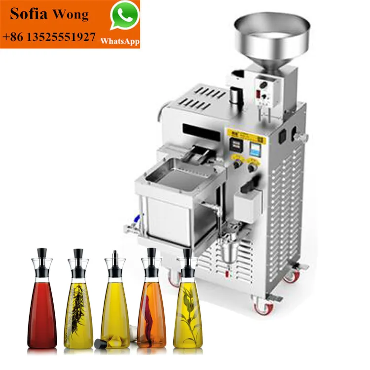 Kenevir yağ çıkarma makinası soğuk pres/vida basın yağı expeller/soya yağı üretim makinesi
