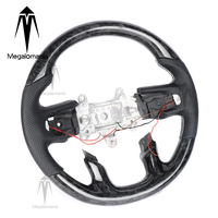 Volant sport en fibre de carbone LED Megalomania pour Dodge Grand Caravan 2008-2010 avec ajustement personnalisé