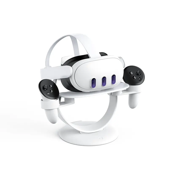 Aolion for Meta Quest 3 Charging Stand Compatible with for Quest 2/Quest 3/PS VR2/Pico4 VR/PS5 VR Headset & Touch Controllers