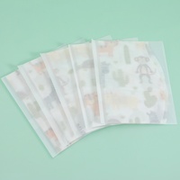 Bavoirs jetables en tissu épaissi 7,1g, emballage individuel, en stock, pour bébés, sans lavage, pour l'alimentation et les soins des enfants