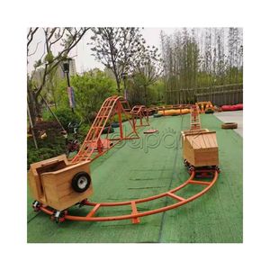 Divertimento commerciale a buon mercato parco per bambini giardino mini cortile intrattenimento genitore-figlio giro montagne russe in vendita - Product Image 5