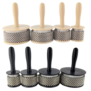 Strumento a percussione Kabasa Cabasa, shaker africano per accompagnamento ritmico di gruppo con perline metalliche per <span class=keywords><strong>musicisti</strong></span> - Product Image 1