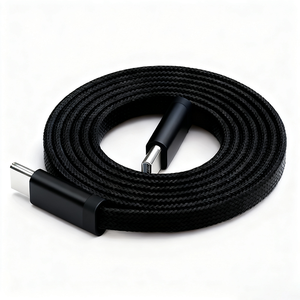 Câble de données plat tressé PD 60W en gros d'usine, câble de charge ultra-rapide USB C compatible avec les téléphones 17 et 16 - Product Image 3