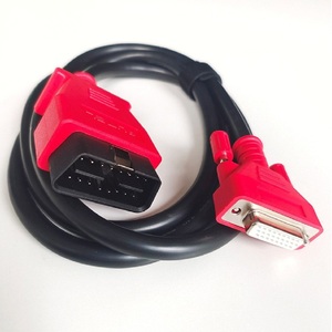 Cable de Prueba Principal ReliPro para Escáner MaxiSys MS908 PRO/Elite, Conector de Transferencia OBD2 de 16 Pines DB25, USB 12V, Rojo y Negro - Product Image 2